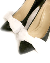Velvet Bow Shoe Clips - Made to Order