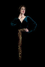 Vamp - Dark Green Velvet Maxi Dress