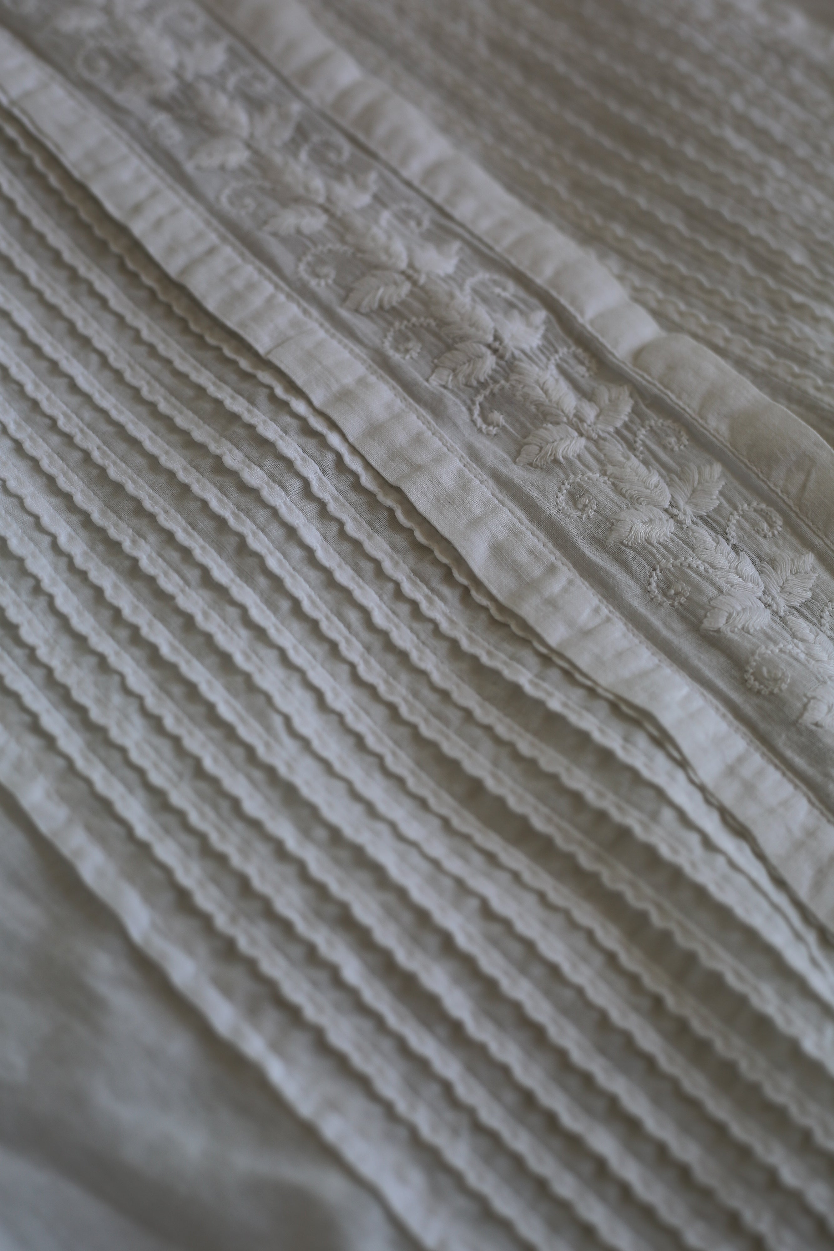 Edwardian White Cotton Lawn Blouse