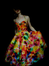 The Showgirl - Printed Wool Felt Dress - Liz Clay Collaboration