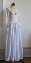 1910 - Edwardian Cotton Lace Maxi Dress (sample)
