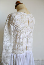 1910 - Edwardian Cotton Lace Maxi Dress (sample)