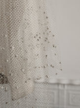 Vintage 1930s Velvet Dot Wedding Veil