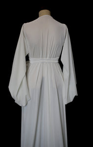 Vamp -  Ivory Velvet Wedding Gown - OS