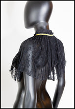 Black Lace Capelet