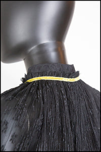 Black Lace Capelet