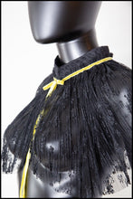 Black Lace Capelet