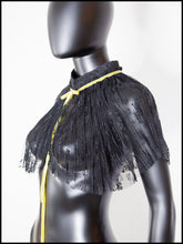 Black Lace Capelet