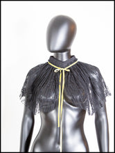 Black Lace Capelet