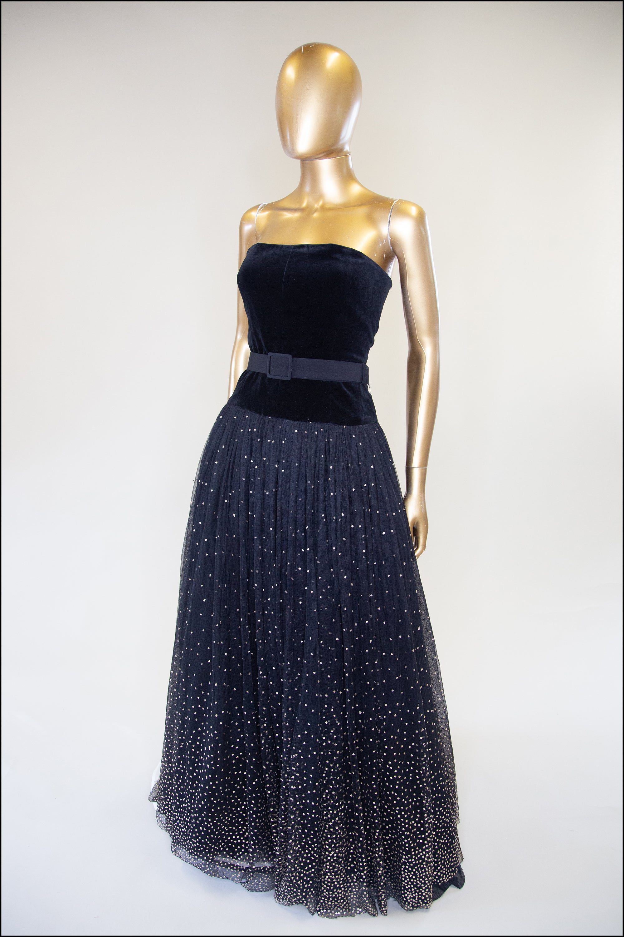 1950s tulle ball gown dress alexandra king