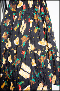 Vintage 1980s Rodeo Cotton Skirt