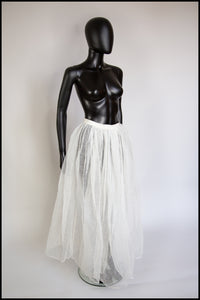 Vintage 1900s Ivory Muslin Skirt