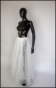 Vintage 1900s Ivory Muslin Skirt