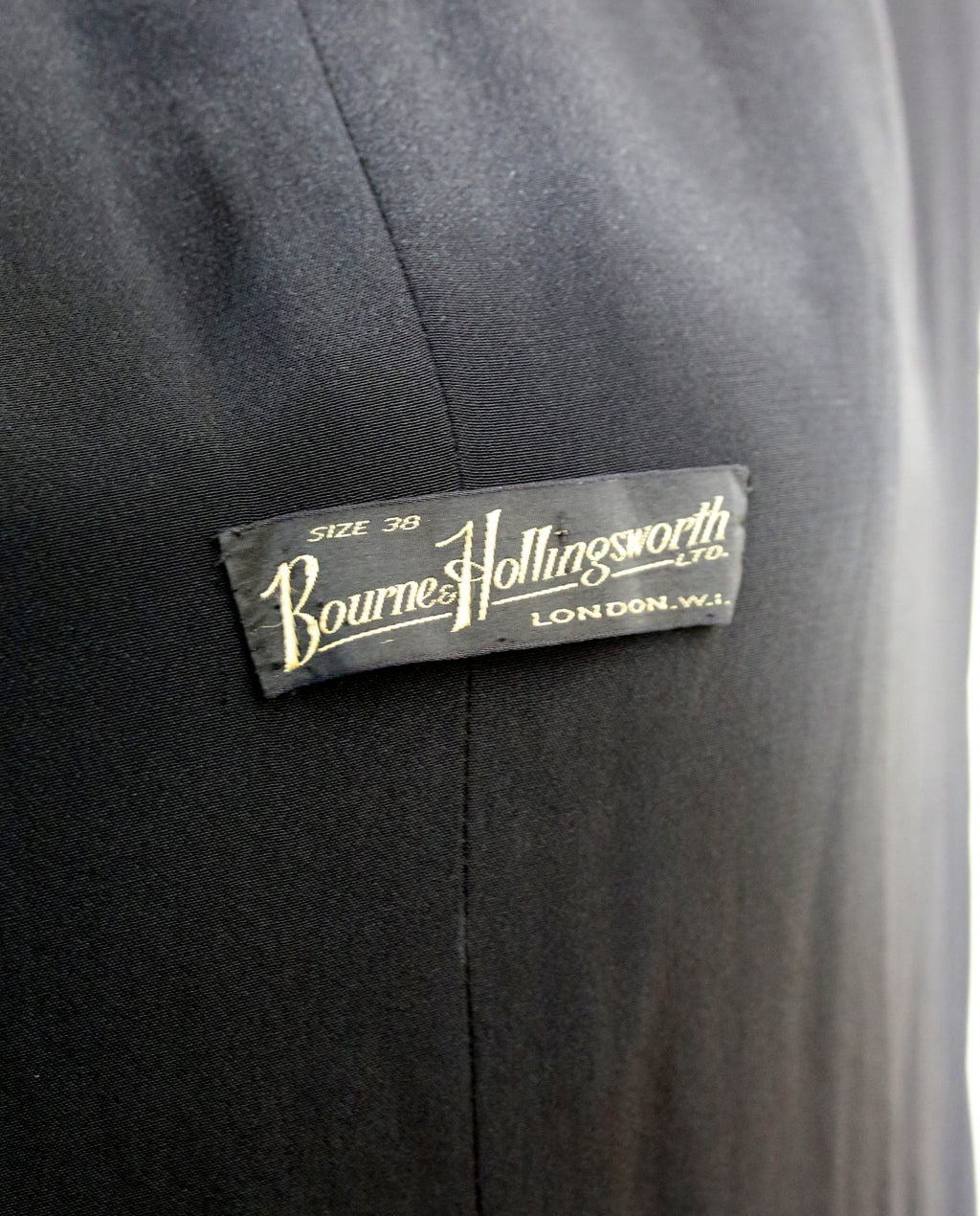 Vintage 1930s Silk Velvet Dress Coat