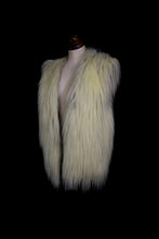 Vintage 1970s Shaggy Faux Fur Waistcoat