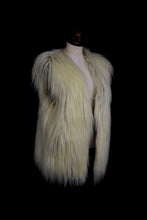 Vintage 1970s Shaggy Faux Fur Waistcoat