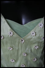 Vintage 1950s Green Tulle Dress