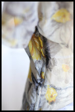Vintage 1940s Nylon Floral Tea Dress