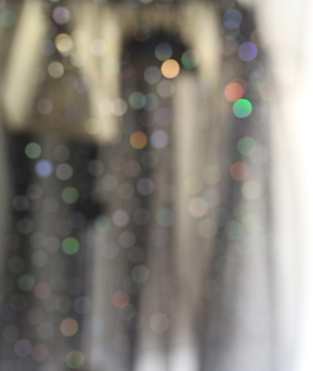 Black Disco Tulle Dress Coat