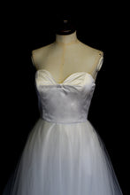 Bespoke Silk and Tulle Strapless Ballgown Wedding Dress