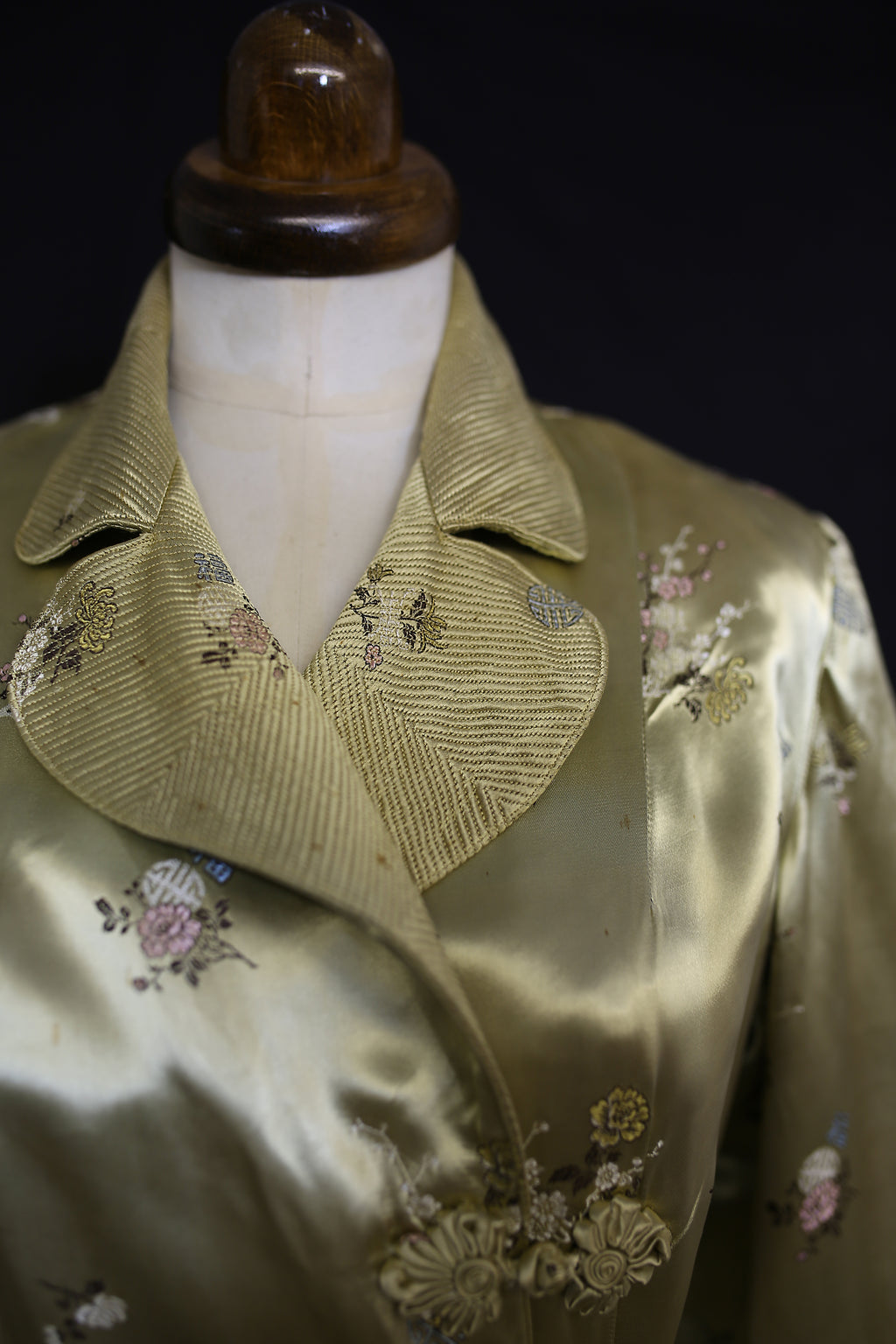 Vintage 1950s Silk Robe