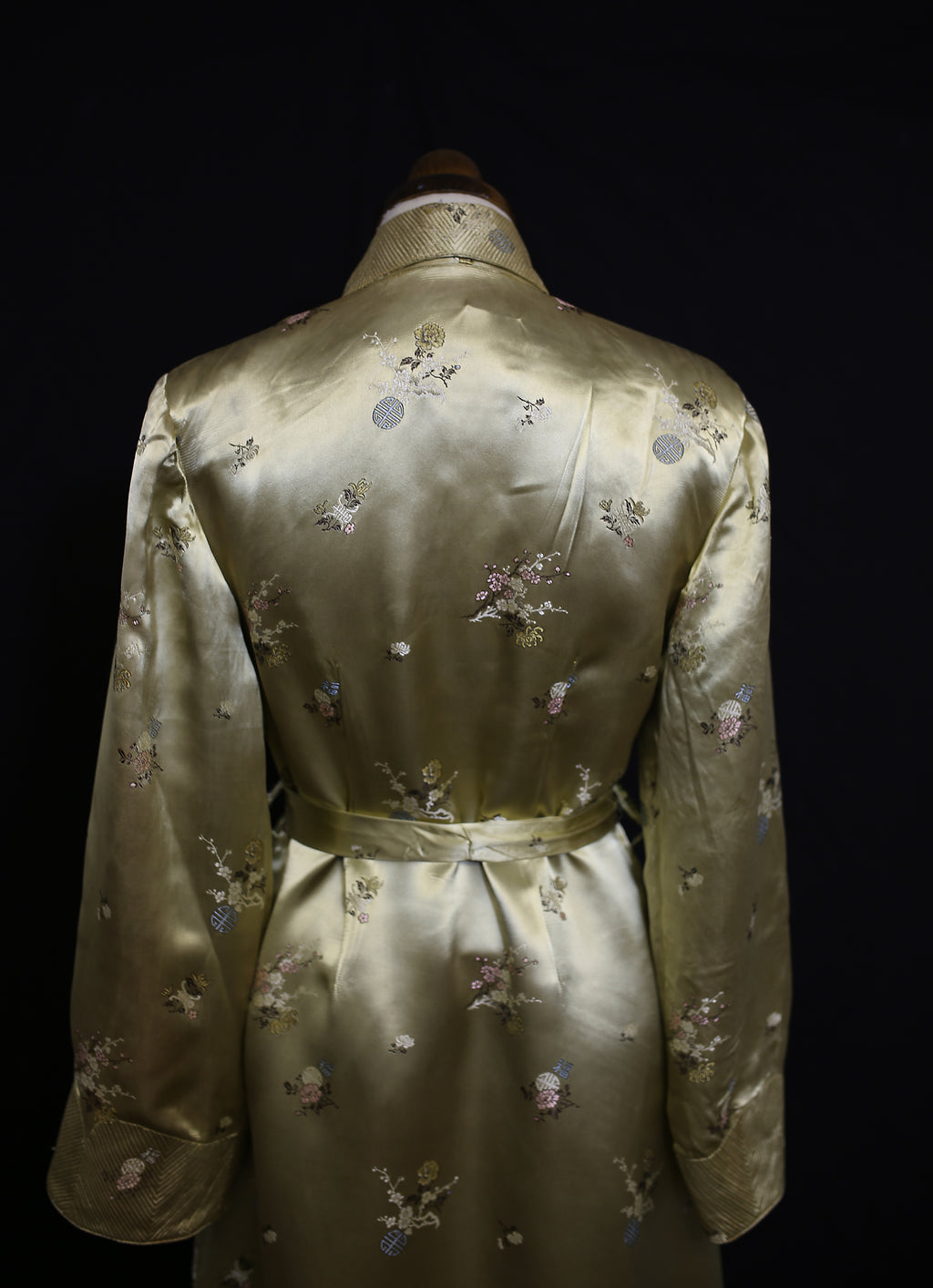 Vintage 1950s Silk Robe