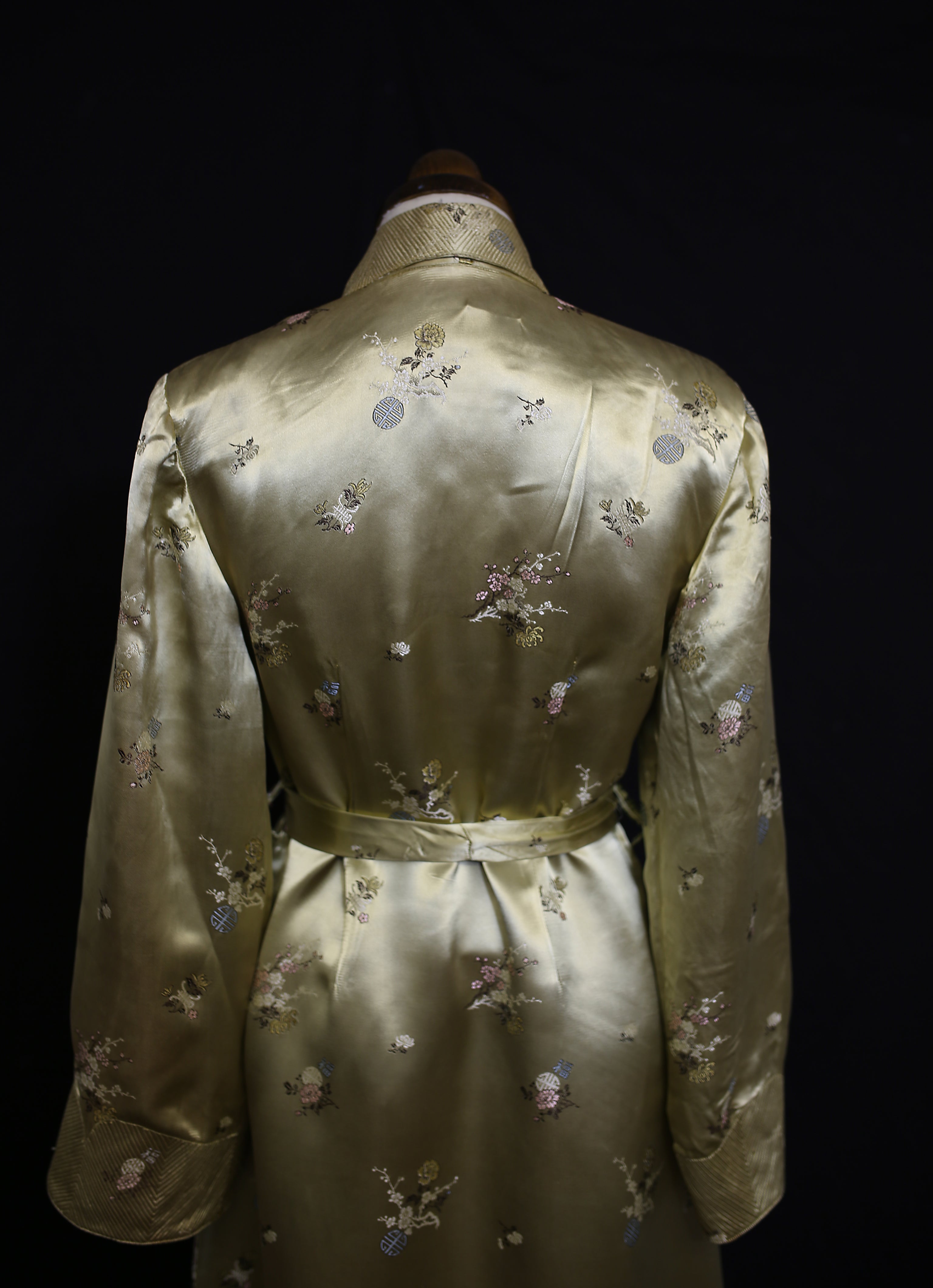 Vintage 1950s Silk Robe