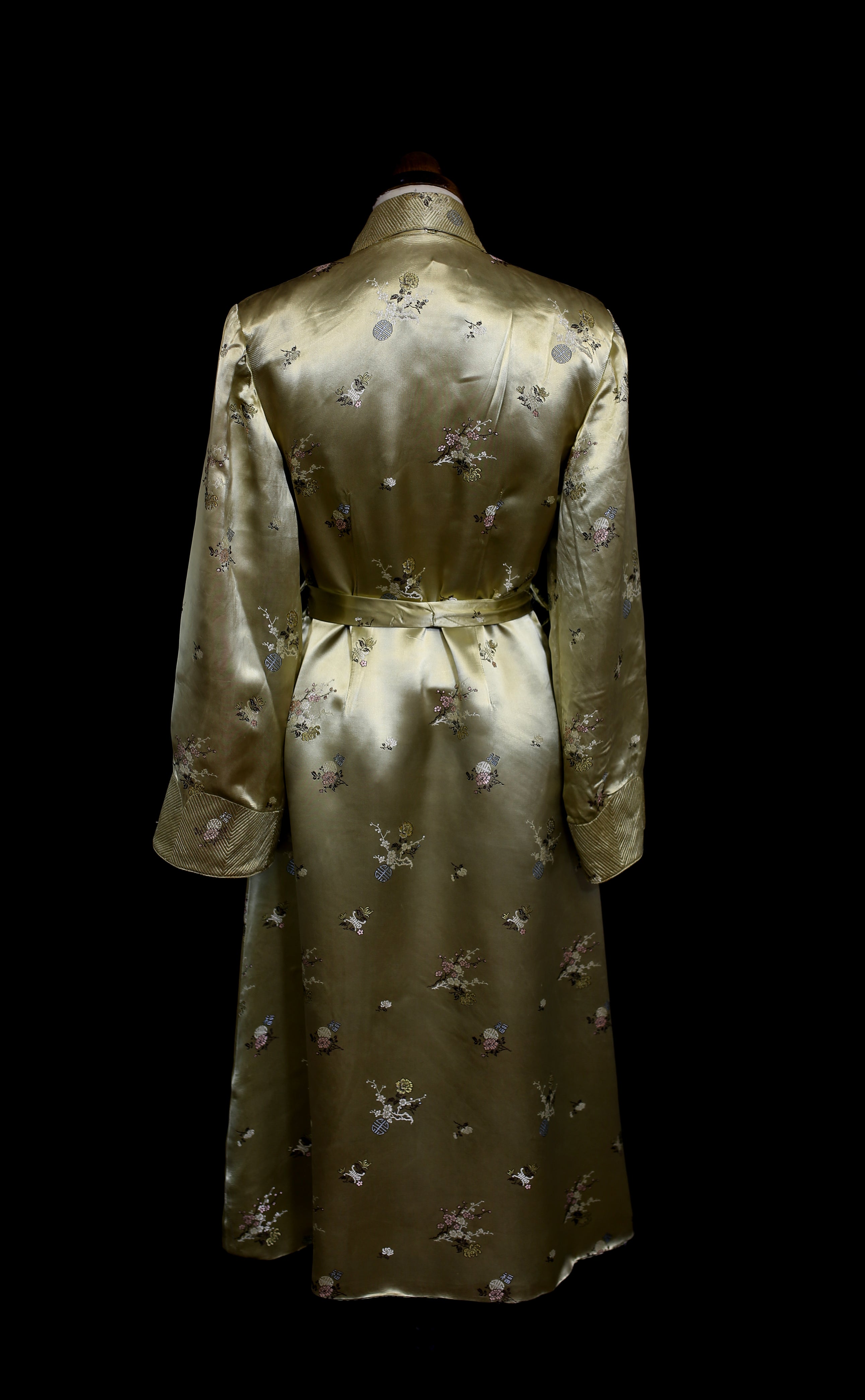 Vintage 1950s Silk Robe