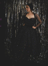 Cha Cha Black Disco Tulle Dress