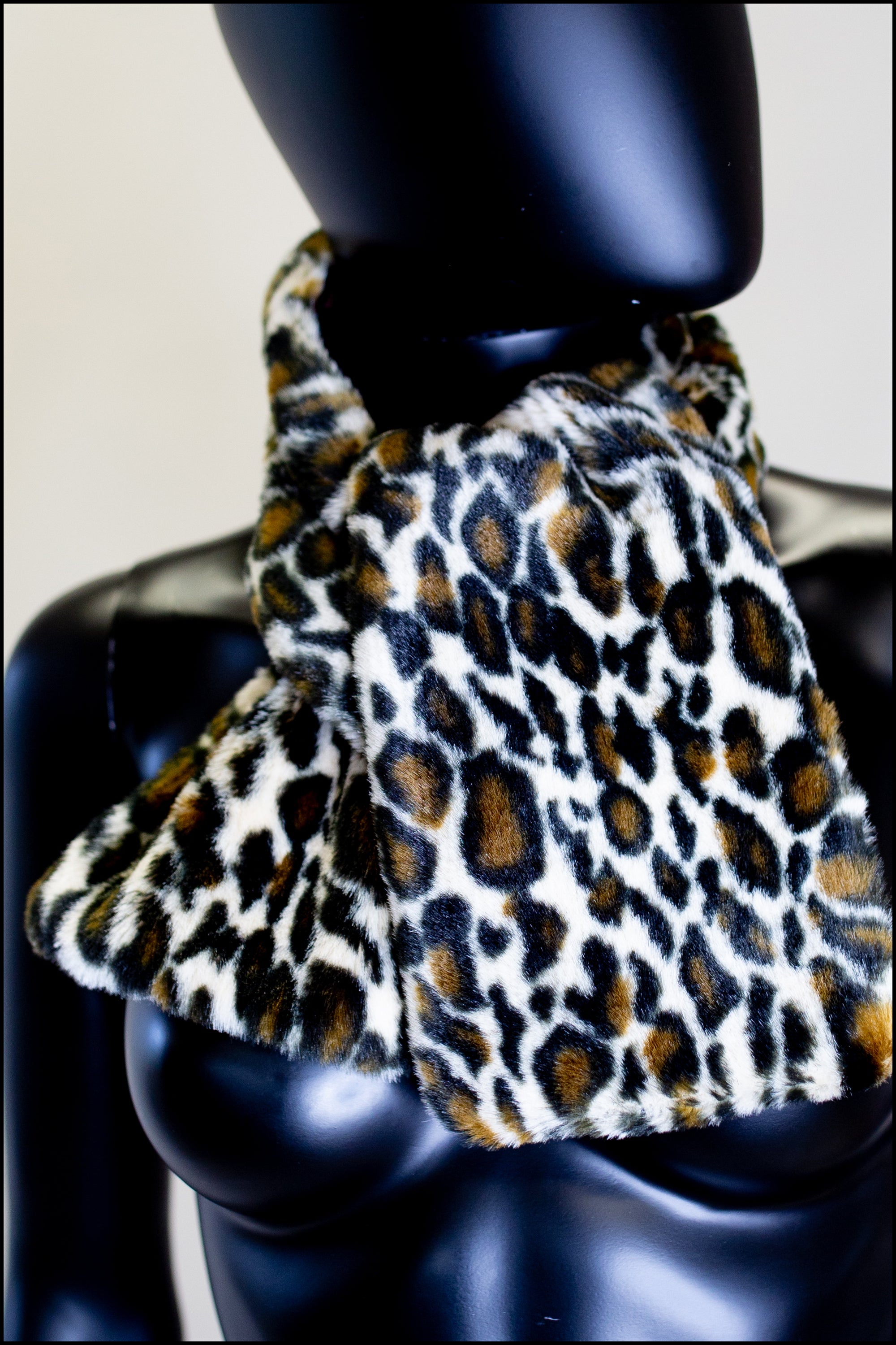 Leopard Silk Scarf 