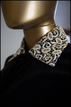 Vintage 1940s Black Velvet Evening Jacket