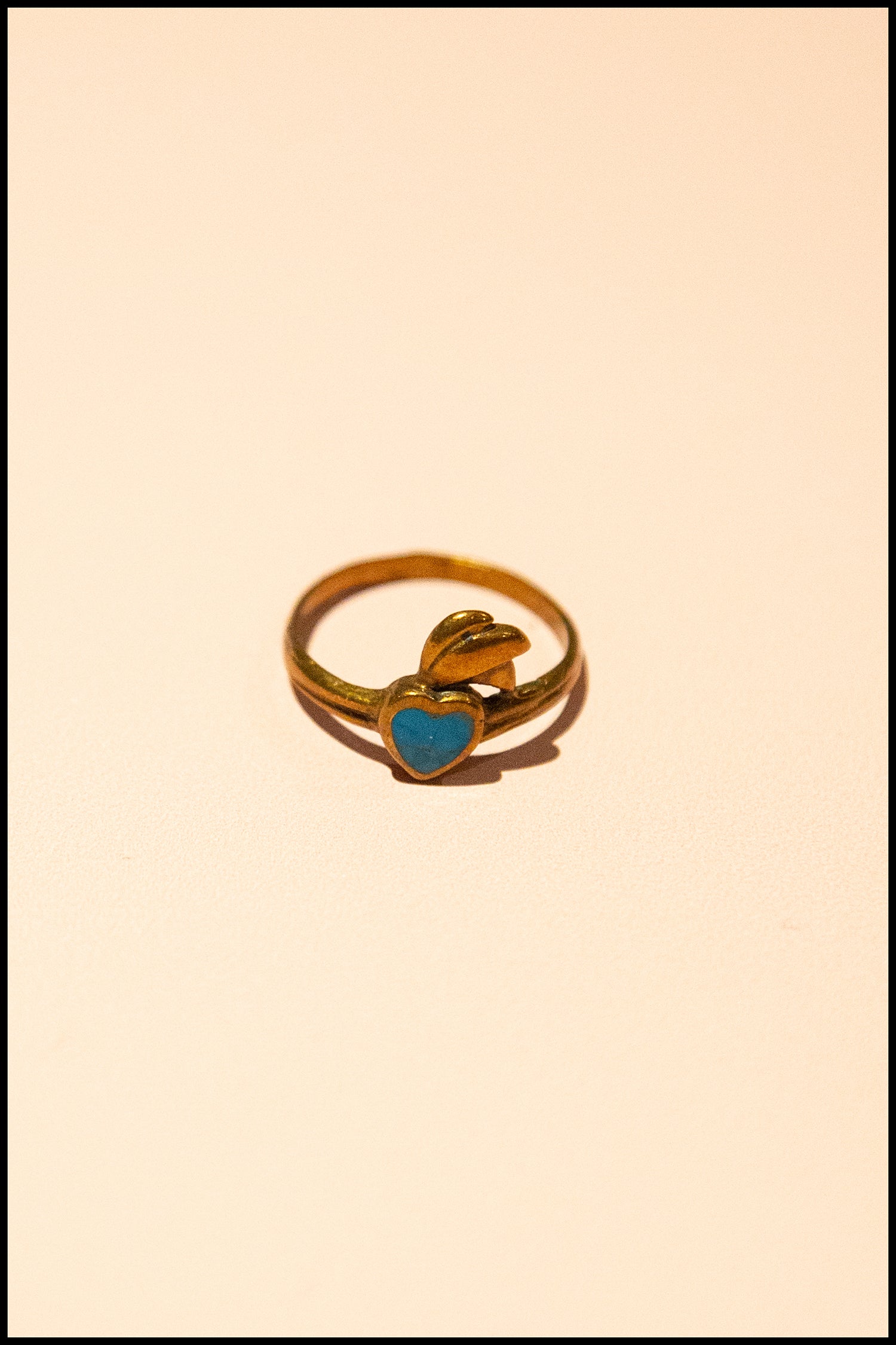 Antique Turquoise Sweet Heart Ring