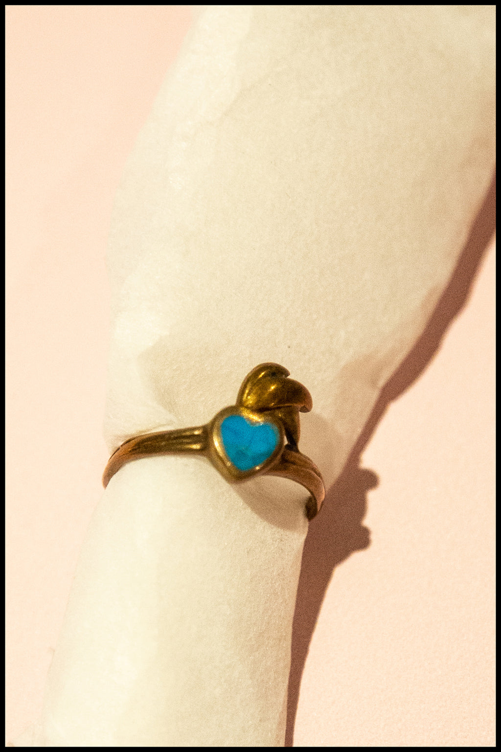 Antique Turquoise Sweet Heart Ring