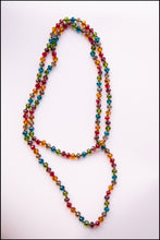 Vintage Rainbow Crystal Necklace