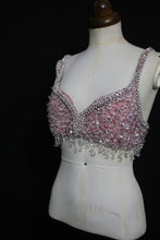 Vintage 1950s Crystal Burlesque Bra
