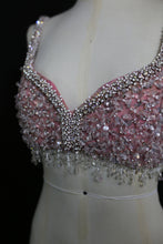 Vintage 1950s Crystal Burlesque Bra