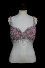 Vintage 1950s Crystal Burlesque Bra