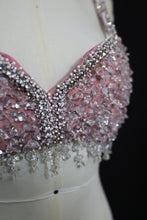 Vintage 1950s Crystal Burlesque Bra