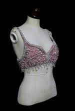 Vintage 1950s Crystal Burlesque Bra