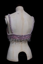 Vintage 1950s Crystal Burlesque Bra
