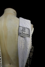 Vintage 1970s White Pleated Sequin Maxi Dress