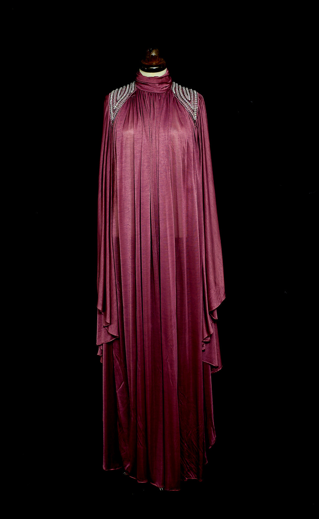Vintage 1970s Disco Kaftan Dress