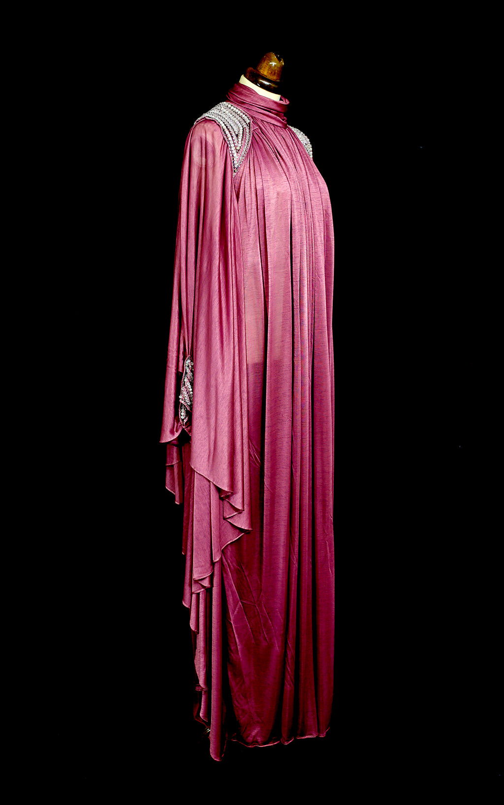 Vintage 1970s Disco Kaftan Dress
