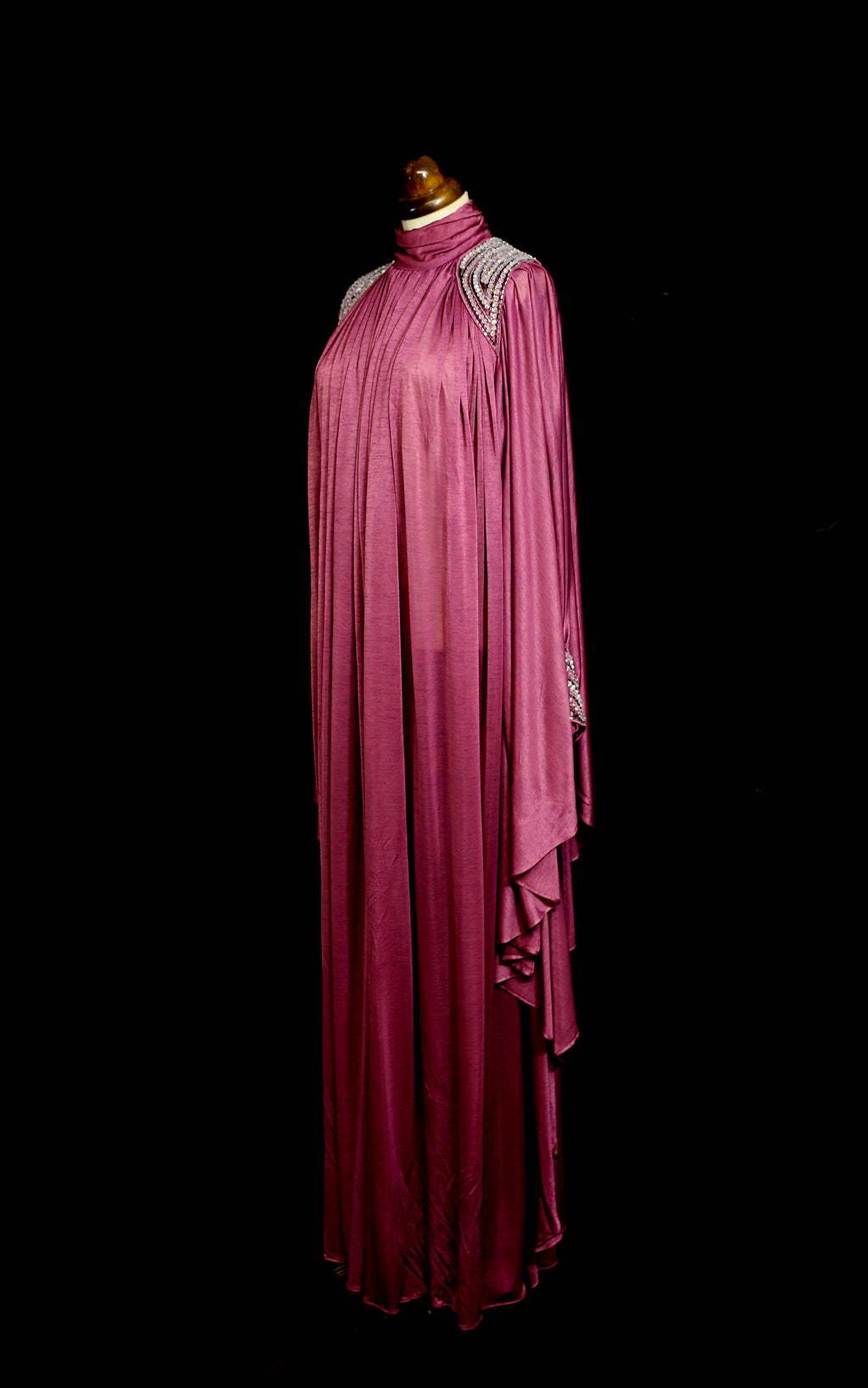 Vintage 1970s Disco Kaftan Dress