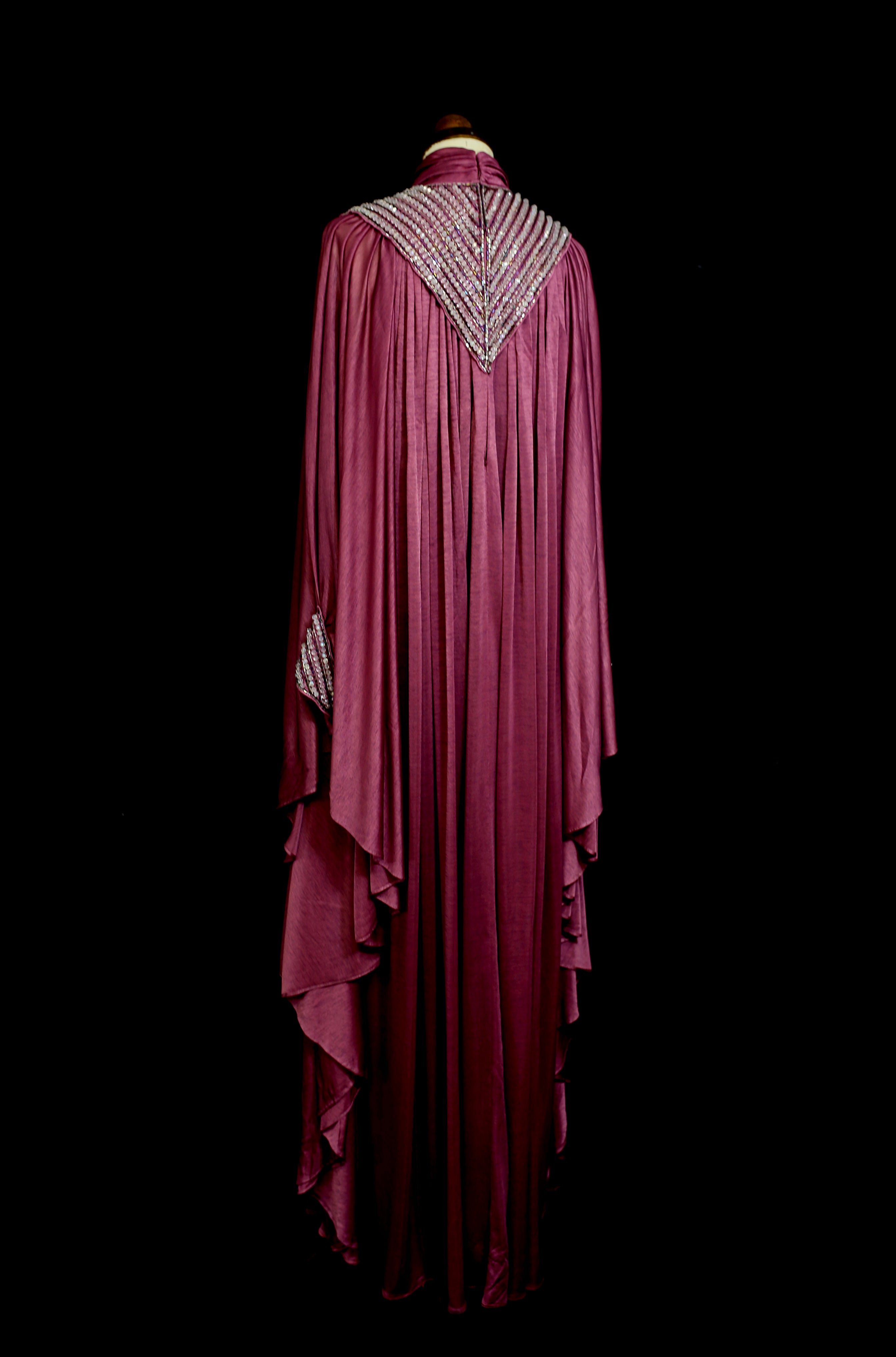 Vintage 1970s Disco Kaftan Dress