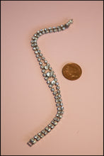 Vintage 1950s Clear Crystal Bracelet