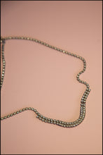 Vintage 1950s Crystal Curve Necklace