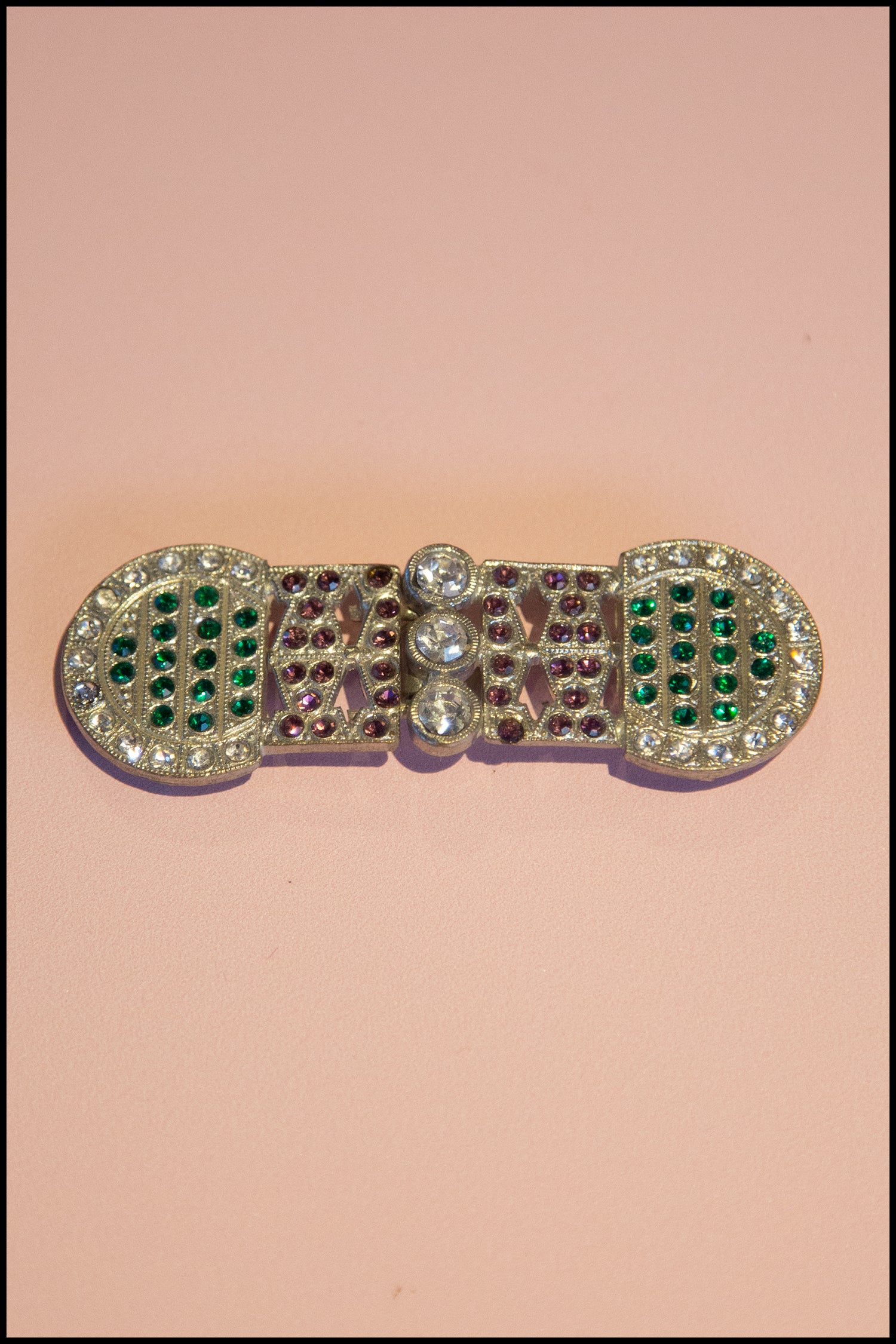 Vintage 1920s Art Deco Buckle (made to order)
