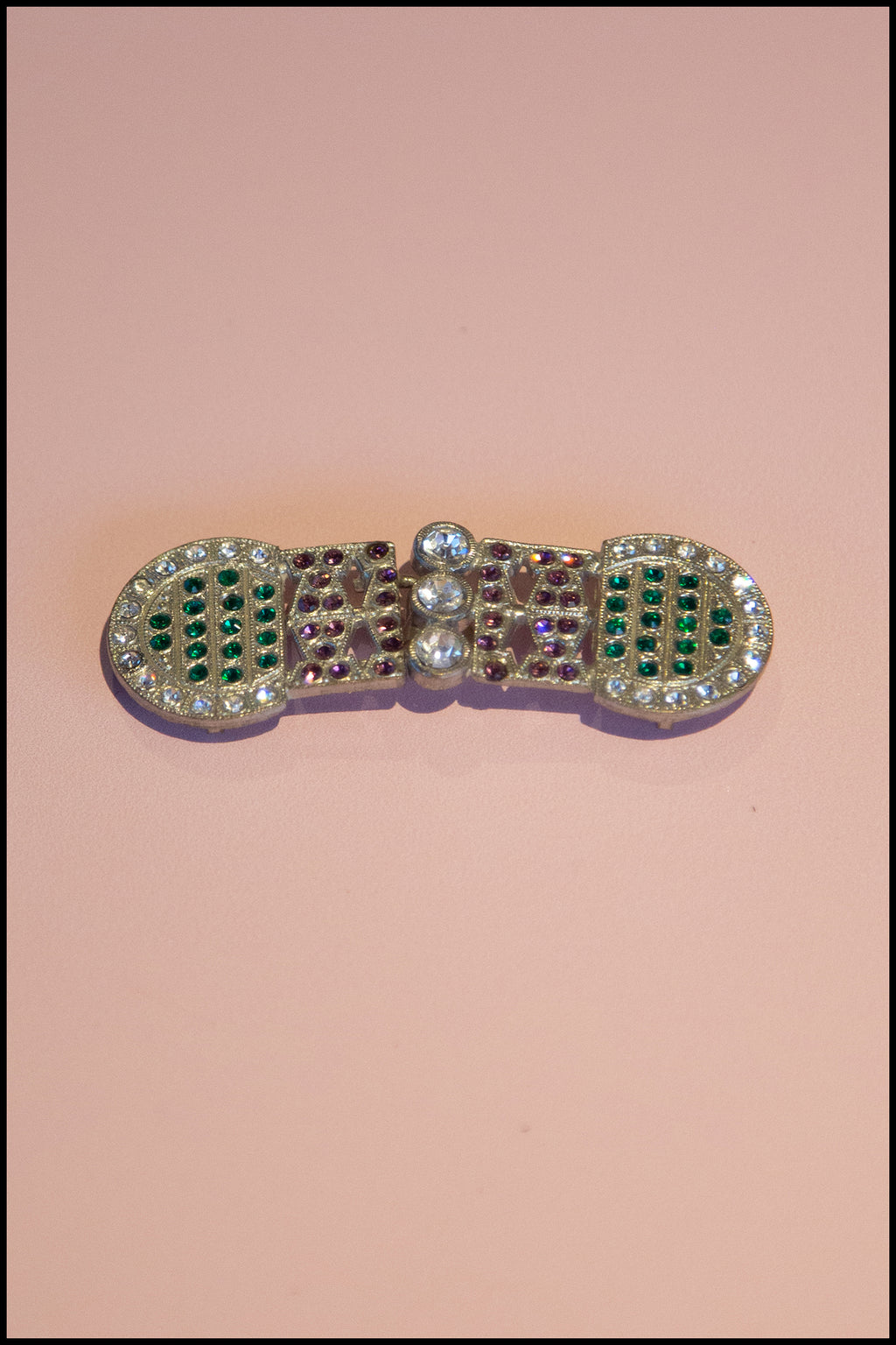 Vintage 1920s Art Deco Buckle (made to order)