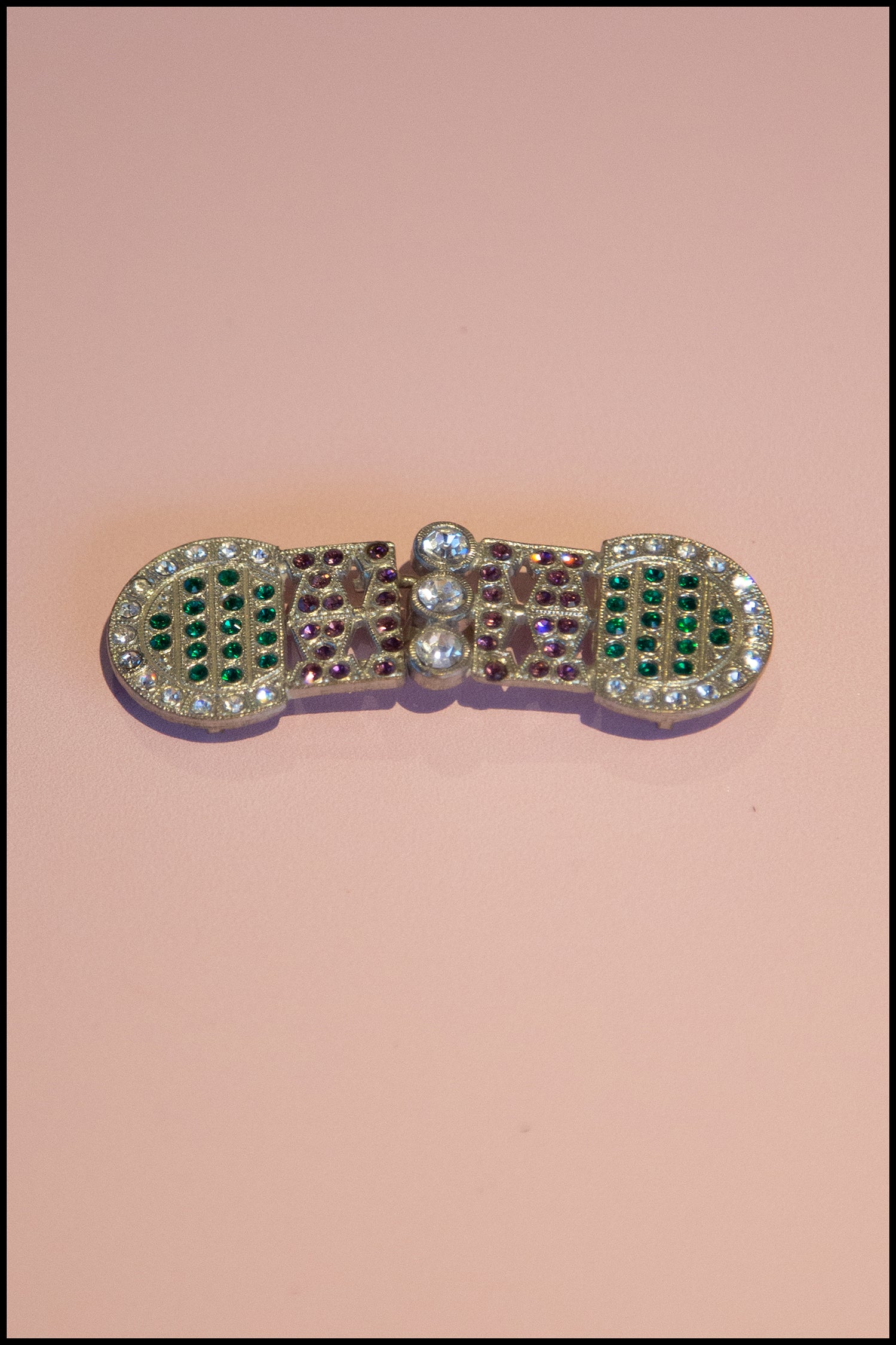 Vintage 1920s Art Deco Buckle (made to order)